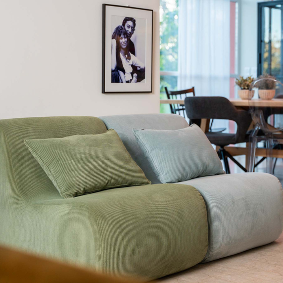 Le Coussin Pop.Kaki.60x40