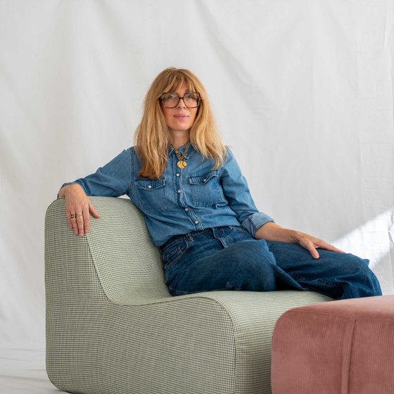 La Chauffeuse Cocotte.Ecru/vert