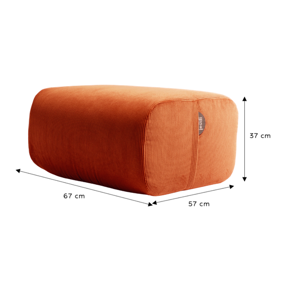 Le Pouf Pop.Orange