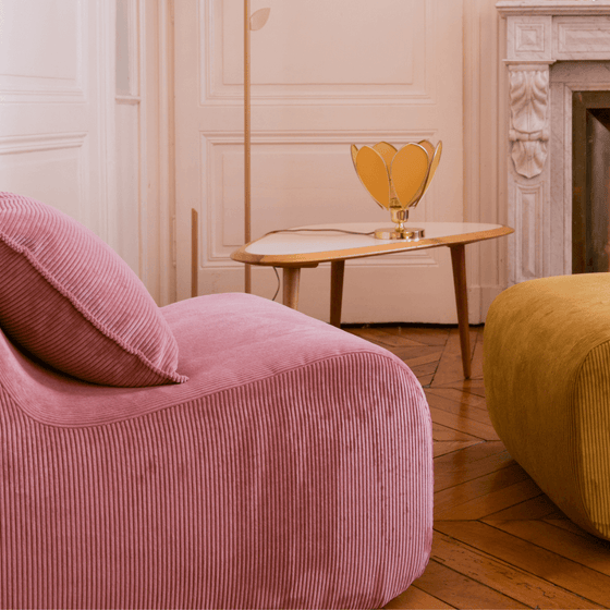 The Pop.Rose Fireside Chair