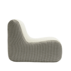 The Cocotte.Ecru/green Fireside Chair