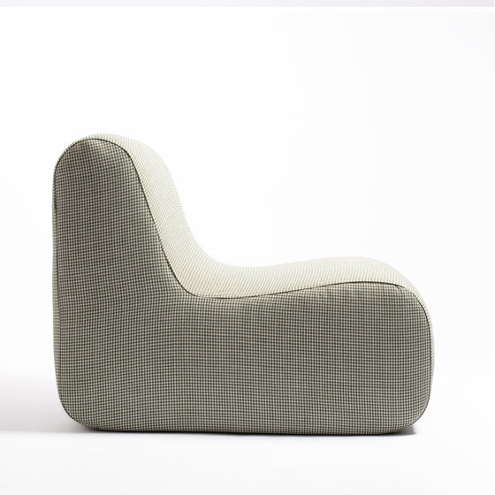 La housse individuelle chauffeuse Cocotte Écru/ Vert