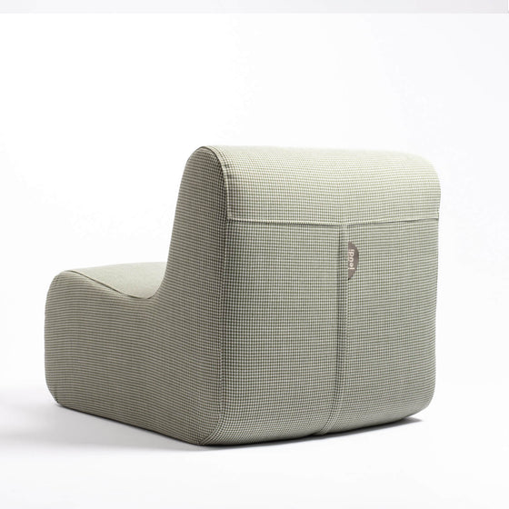 The Cocotte.Ecru/green Fireside Chair