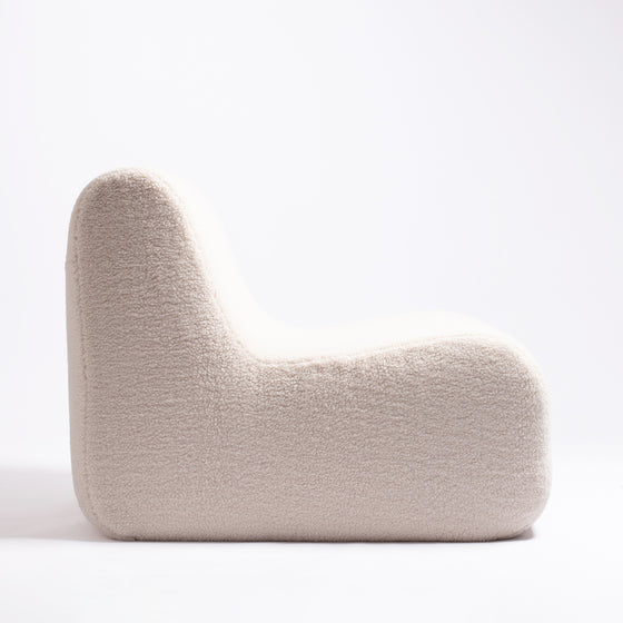 The Schuss Ecru Fireside Chair