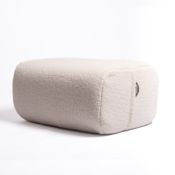 La housse individuelle pouf Schuss Écru