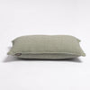 The Cocotte Cushion.Ecru/green.60x40 