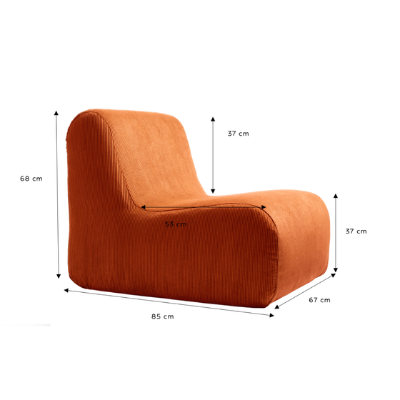 La Chauffeuse Pop.Orange