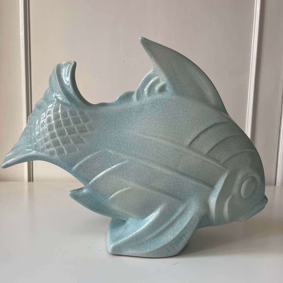 Ceramic Carp Couple