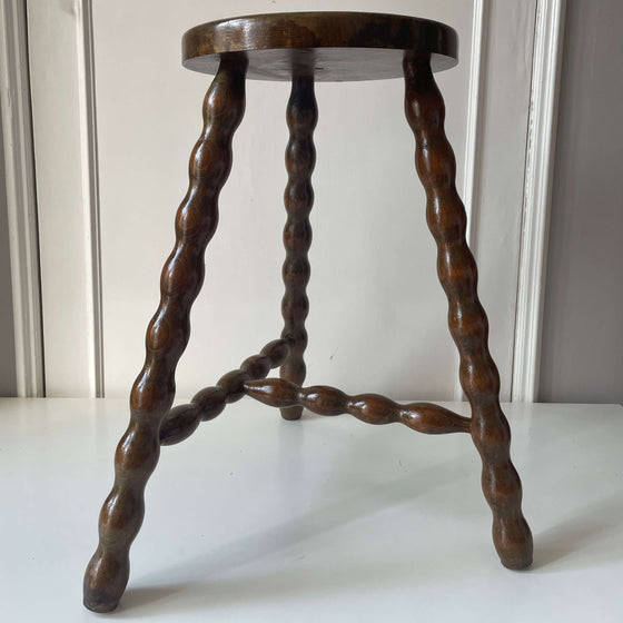 Wooden Tripod Stool