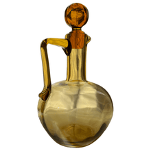  Amber Glass Carafe