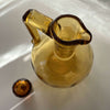 Amber Glass Carafe